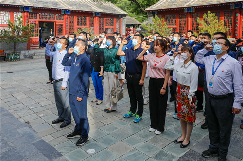 我院领导赴“平西情报联络站”纪念馆开展党史学习教育现场学习4